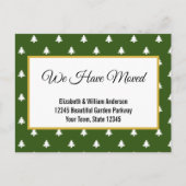 We hebben de aankondiging van de kerstboom verplaa briefkaart (Voorkant)