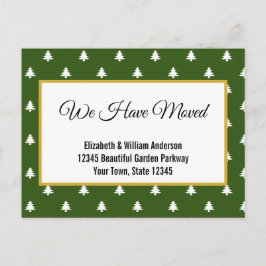 We hebben de aankondiging van de kerstboom verplaa briefkaart