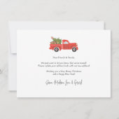 We hebben de aankondiging van de kerstvakantie ver (Achterkant)