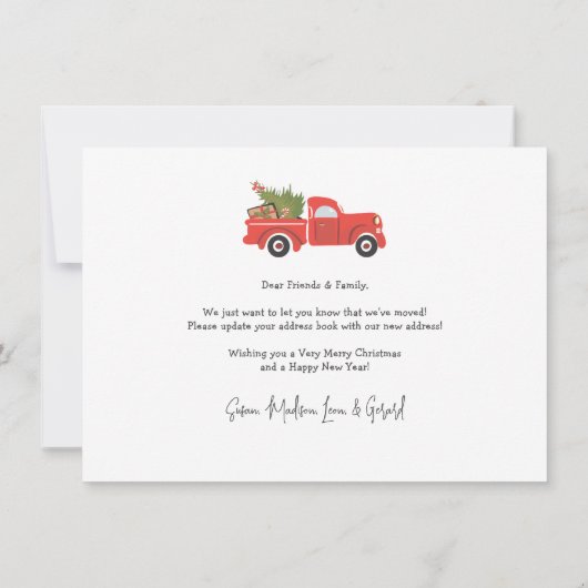 We hebben de aankondiging van de kerstvakantie ver (Achterkant)