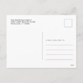 We hebben de aankondiging van de kerstvakantie ver (Achterkant)