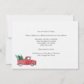 We hebben de aankondiging van de kerstvakantie ver (Achterkant)