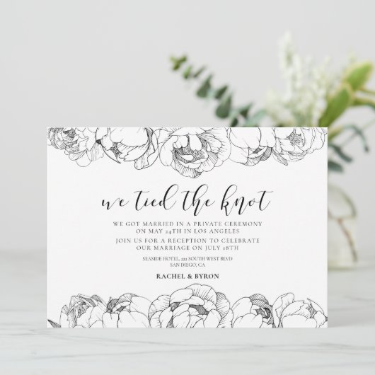 We hebben de aankondiging van de knoop van de knoo (Staand voorkant)