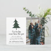 We hebben de aankondiging van de nieuwe adresfeest (Staand voorkant)