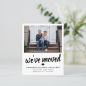 We hebben de aankondiging van de nieuwe adresfoto  (Staand voorkant)