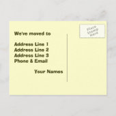 We hebben de aankondiging van de nieuwe Home Kaart (Achterkant)