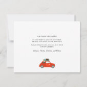 We hebben de aankondiging van de Rode Auto van Ker (Achterkant)