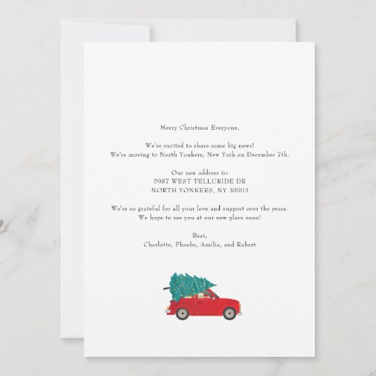 We hebben de aankondiging van de verhuizing van de (Achterkant)