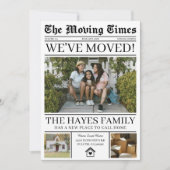 We hebben de aankondiging van de verhuizing van de (Voorkant)