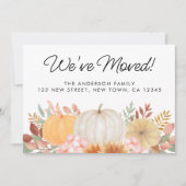 We hebben de aankondiging van de verhuizing van He (Voorkant)