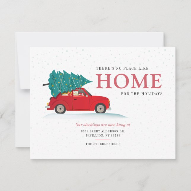 We hebben de aankondiging van de verhuizing van Re (Voorkant)