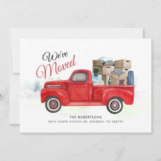 We hebben de aankondiging van het Adres van de Wat (Voorkant)