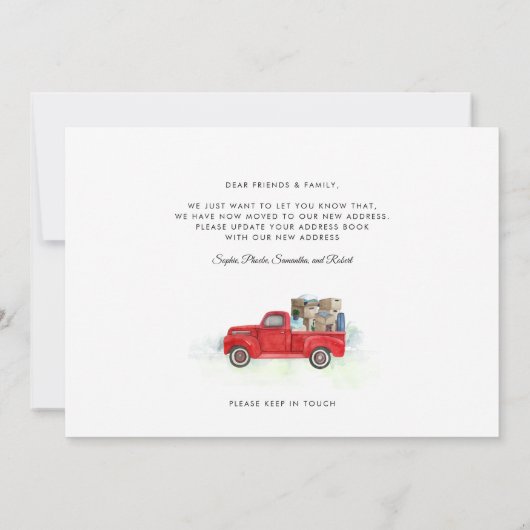 We hebben de aankondiging van het Adres van de Wat (Achterkant)