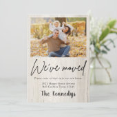 We hebben de aankondiging van Rustic Wood Photo Mo (Staand voorkant)