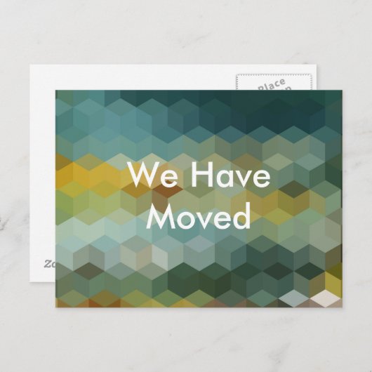 We hebben de aankondiging verplaatst (Voorkant / Achterkant)