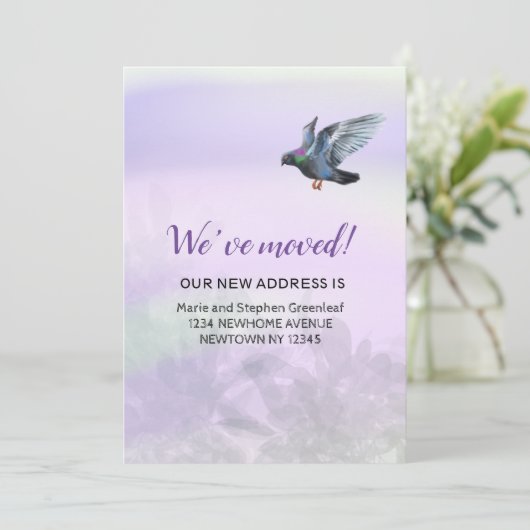 We hebben de aankondiging verplaatst (Staand voorkant)