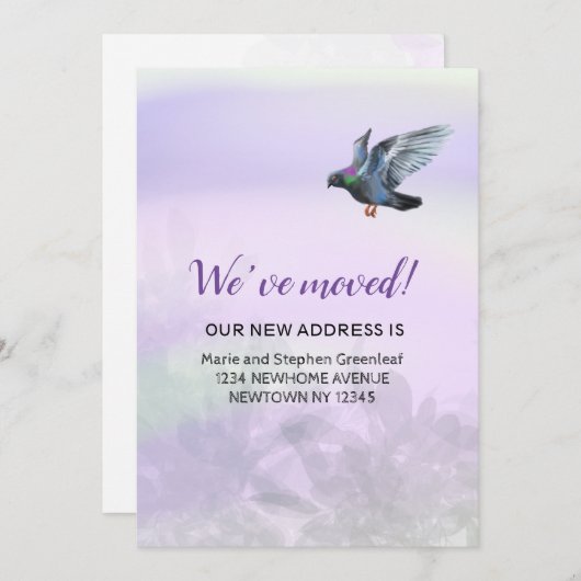 We hebben de aankondiging verplaatst (Voorkant / Achterkant)