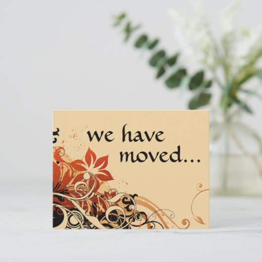 we hebben de aankondiging verplaatst (Staand voorkant)