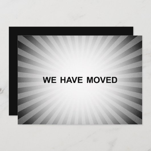 we hebben de aankondiging verplaatst (Voorkant / Achterkant)