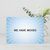 we hebben de aankondiging verplaatst (Staand voorkant)