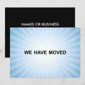 we hebben de aankondiging verplaatst (Voorkant / Achterkant)