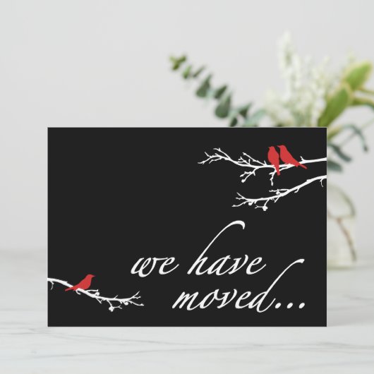 we hebben de aankondiging verplaatst (Staand voorkant)