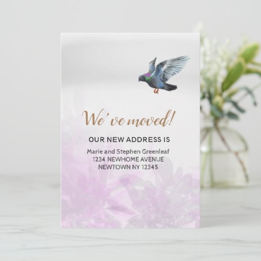 We hebben de aankondiging verplaatst (Staand voorkant)