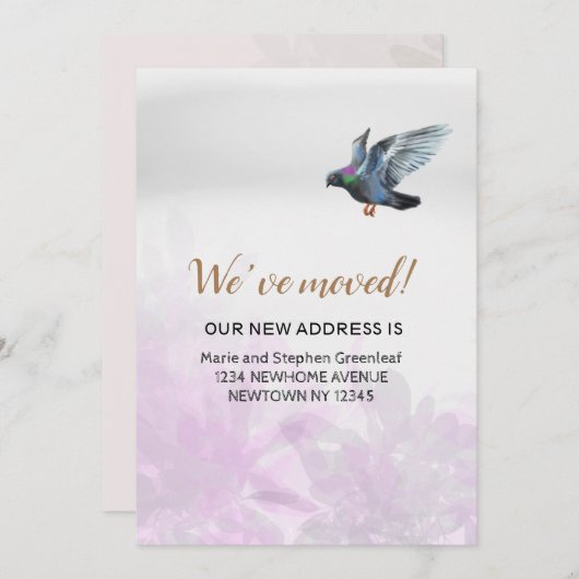 We hebben de aankondiging verplaatst (Voorkant / Achterkant)