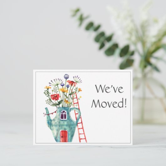 We hebben de aankondiging verplaatst, Fairytale Ho Briefkaart (Staand voorkant)