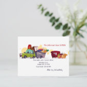 We hebben de aankondigingskaart verplaatst aankondiging (Staand voorkant)