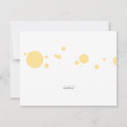 We hebben de aankondigingskaart verplaatst aankondiging (Achterkant)