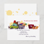 We hebben de aankondigingskaart verplaatst aankondiging (Voorkant / Achterkant)