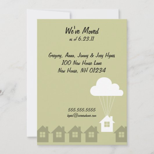 We hebben de aanmaningskaarten verplaatst aankondiging (Voorkant)