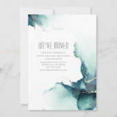 We hebben de Abstracte Matig Verplaatsende Aankond (Voorkant)