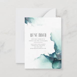 We hebben de Abstracte Matig Verplaatsende Aankond Notitiekaartje