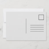 We hebben de adresmededeling gewijzigd aankondiging (Achterkant)