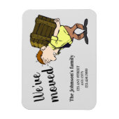 We hebben de adresmededeling gewijzigd magneet (Verticaal)