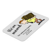 We hebben de adresmededeling gewijzigd magneet (Linkerzijde)