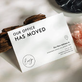 We hebben de adreswijziging van Business Kantoor v Briefkaart