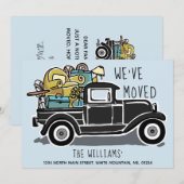 We hebben de adreswijziging van de zwarte vrachtw aankondiging (Voorkant / Achterkant)