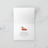 We hebben de adreswijziging van Red Truck verplaat Notitiekaartje (Binnen)