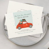 We hebben de adreswijziging verplaatst aankondiging