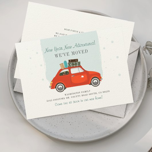 We hebben de adreswijziging verplaatst aankondiging