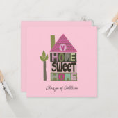 We hebben de adreswijziging verplaatst kaart (Voorkant / Achterkant in situ)