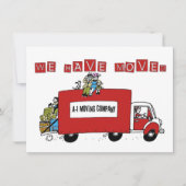 we hebben de adreswijzigingsplatte kaart verplaats (Voorkant)