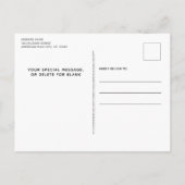 We hebben de Amerikaanse vlag verplaatst Aankondigingskaart (Achterkant)