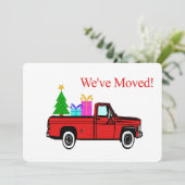 We hebben de auto en de kerstkaart verplaatst (Staand voorkant)