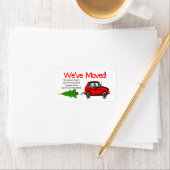 We hebben de auto en het kerstlabel besteld etiket (Insitu)