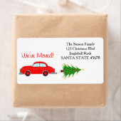 We hebben de auto verplaatst, de boom en de cadeau etiket (Insitu)