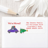 We hebben de auto verplaatst, de boom en de cadeau etiket (Insitu)